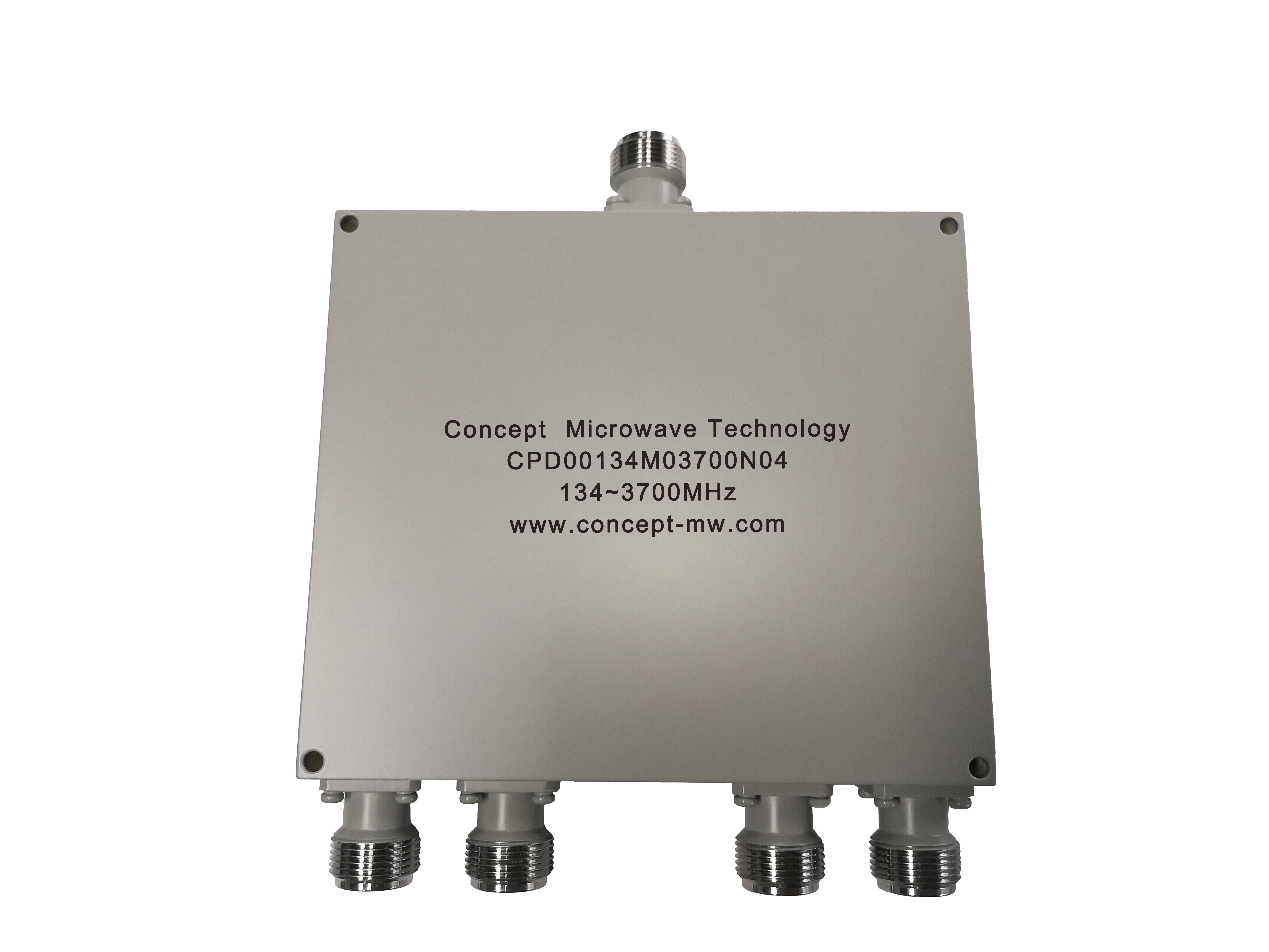 4路功分器/合路器 频率范围：134-3700MHz