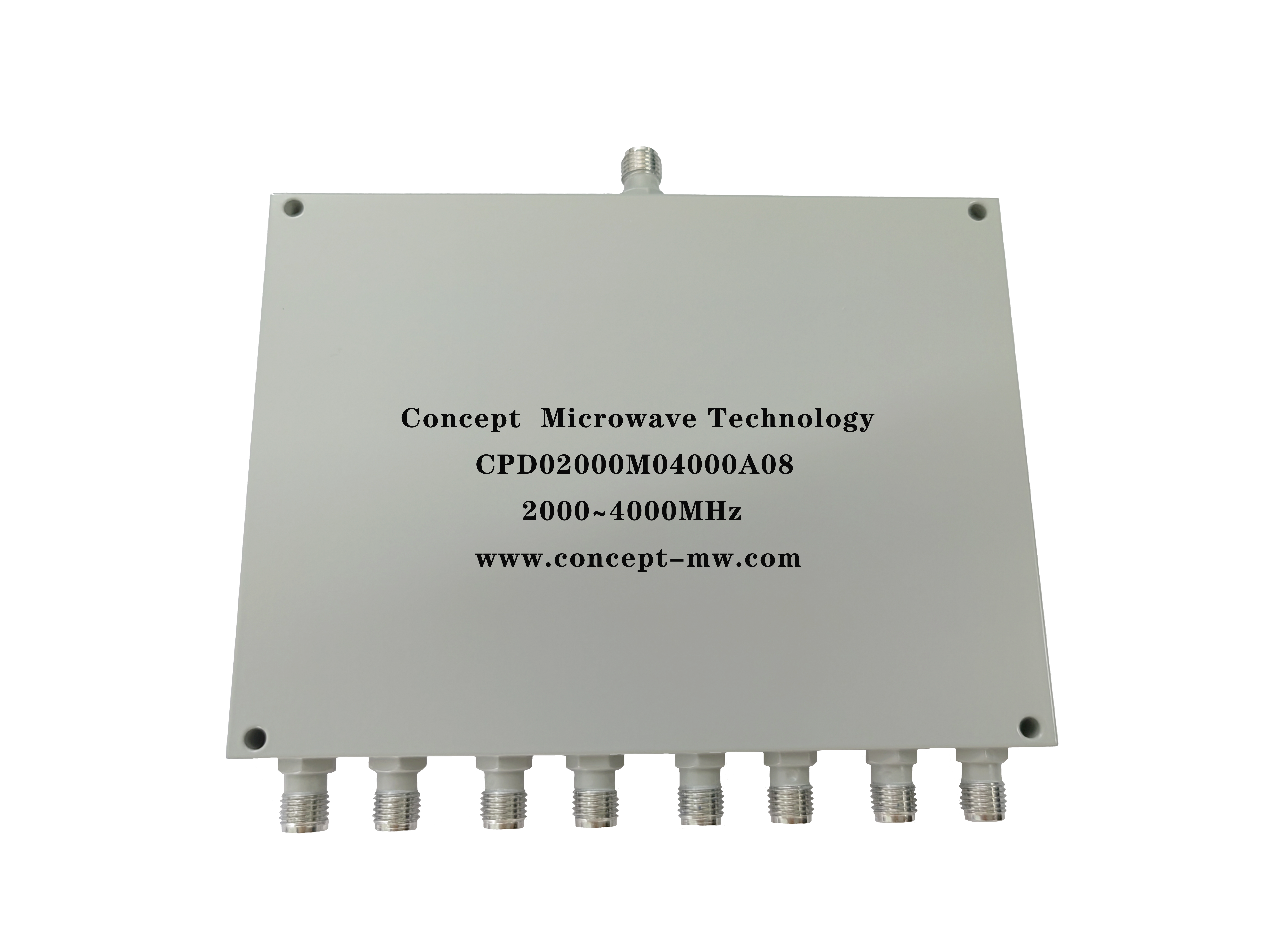 8路功分器/合路器 频率范围：2000-4000MHz