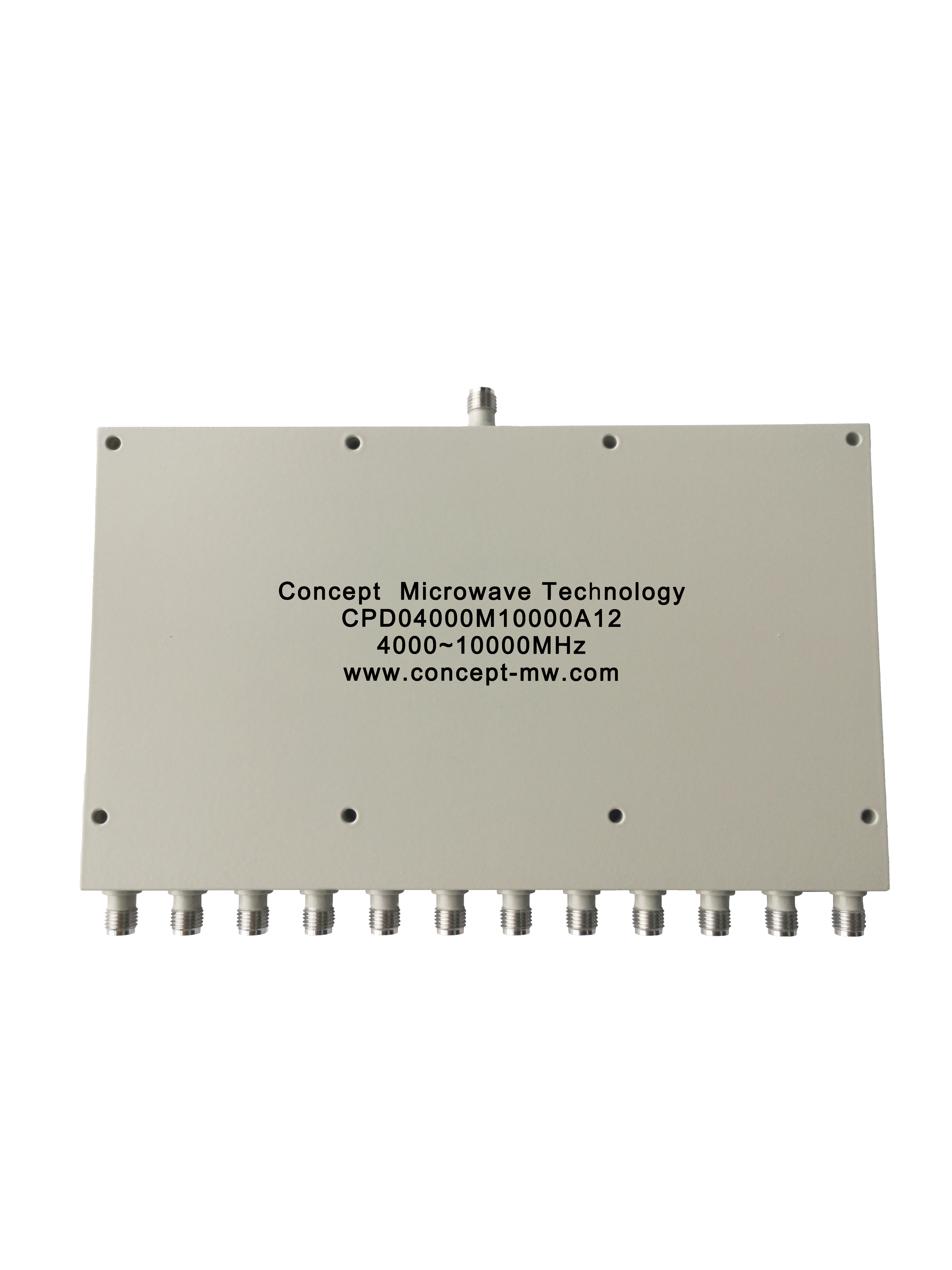 12路功分器/合路器 频率范围：4000-10000MHz
