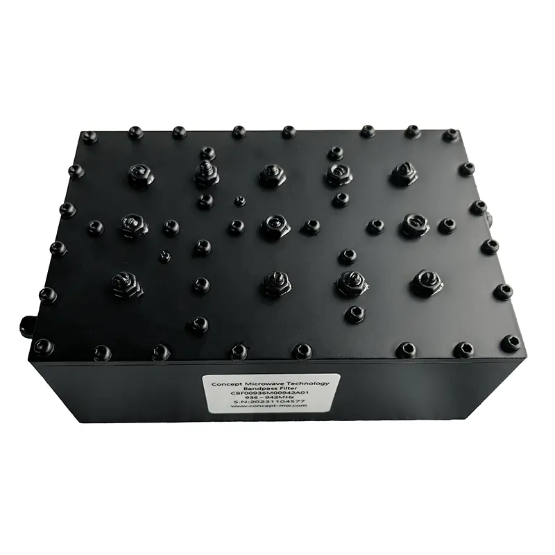 UHF波段 腔体带通滤波器 工作频率范围：936-942MHz