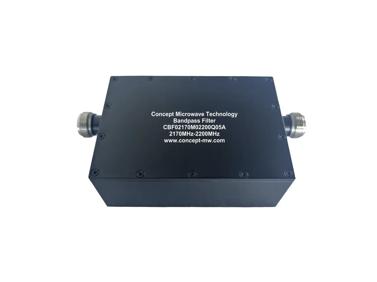 S波段 腔体带通滤波器 工作频率范围：2025-2110MHz