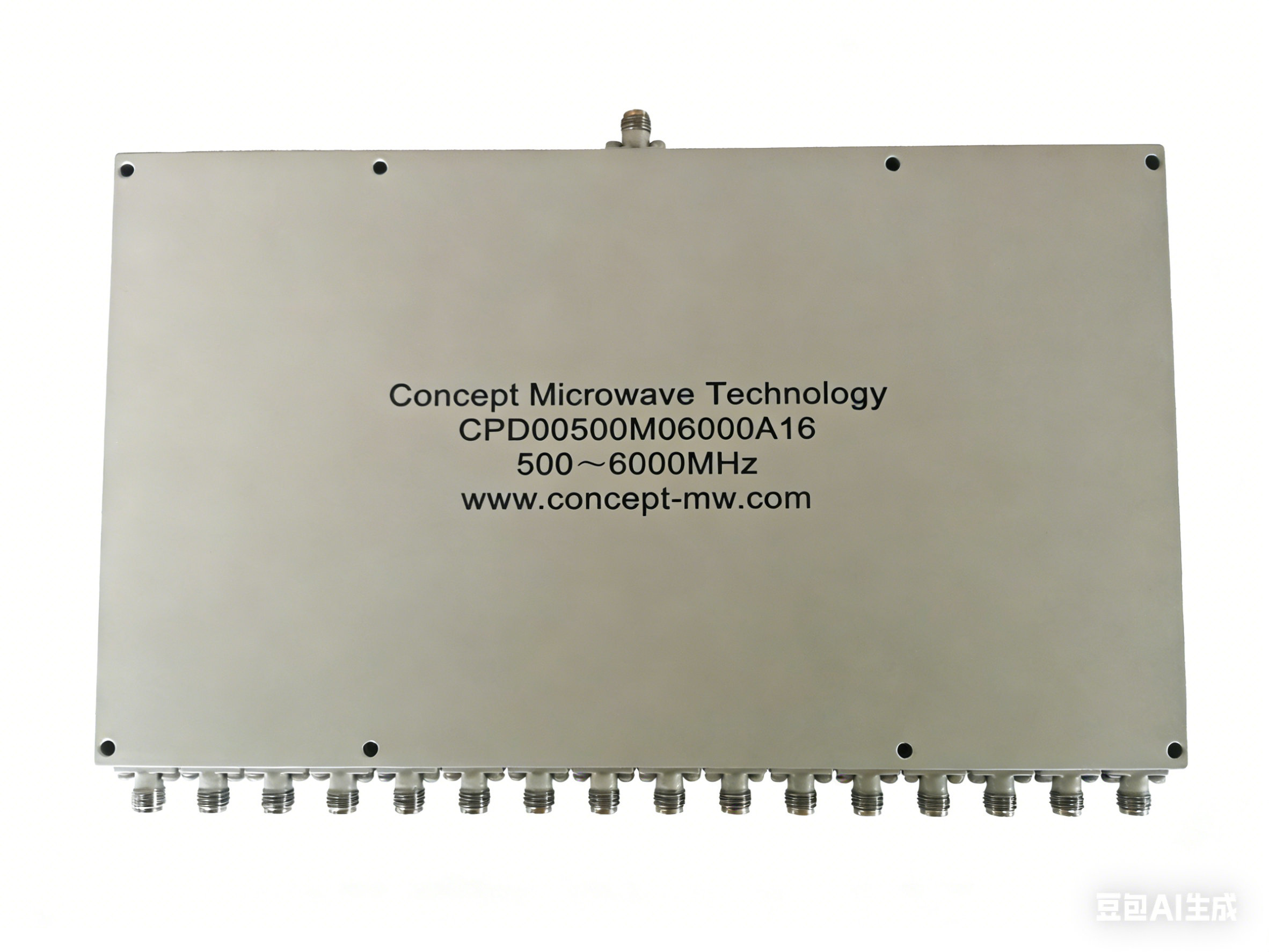 16路功分器/合路器 频率范围：500-6000MHz