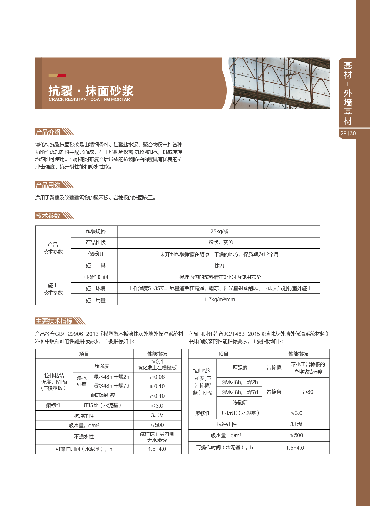 抗裂·抹面砂浆