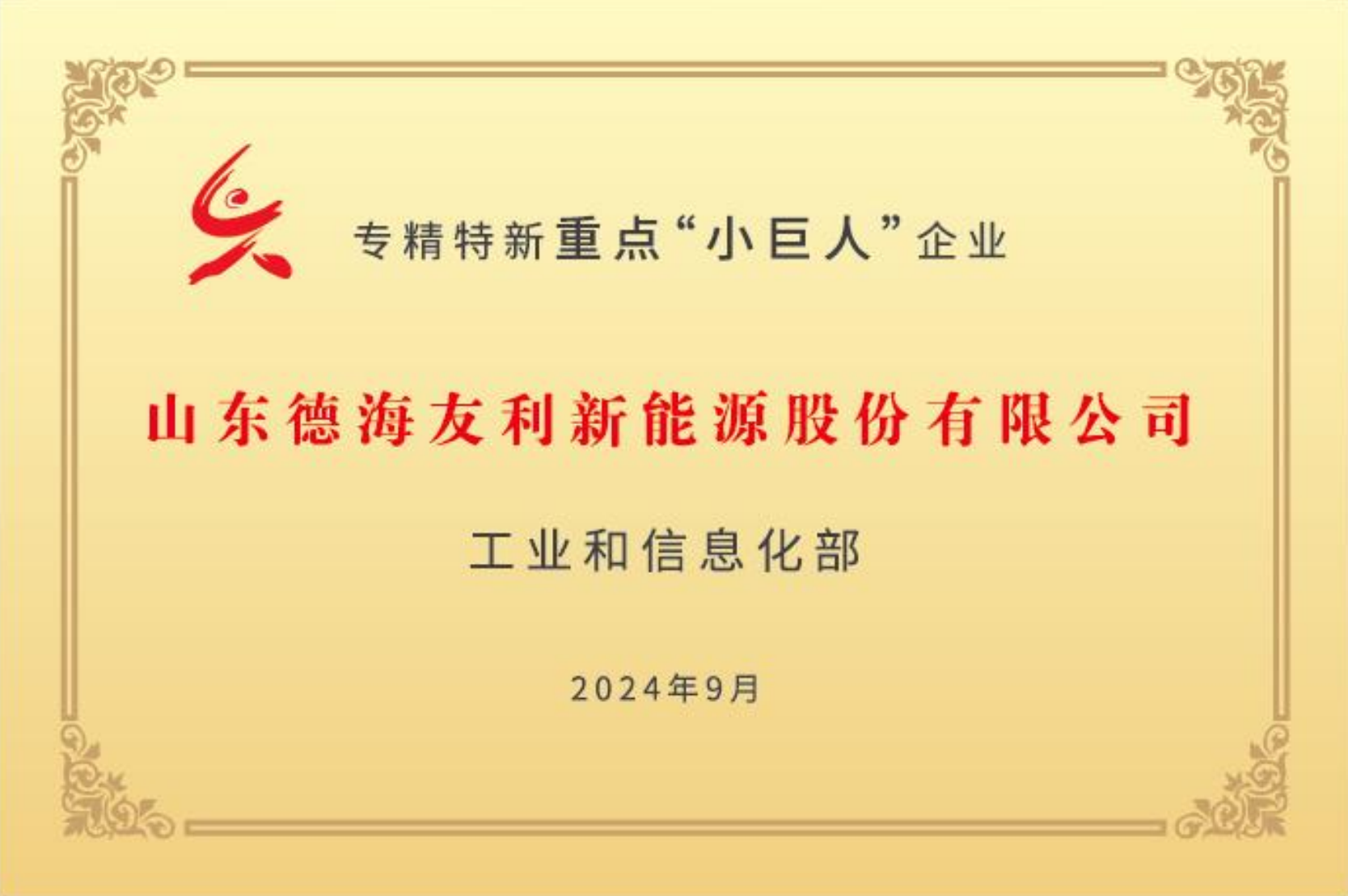 国家专精特新重点“小巨人”企业