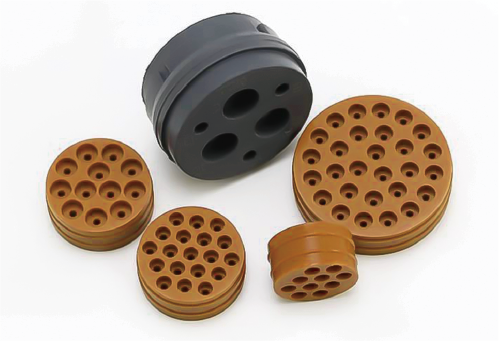 Fumed Grade Low Compression Self-Libricating Silicone Rubber