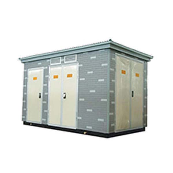 Outdoor prefabricated transformer substation