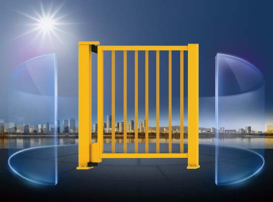 P701TS智能電動社區門（鋁制）