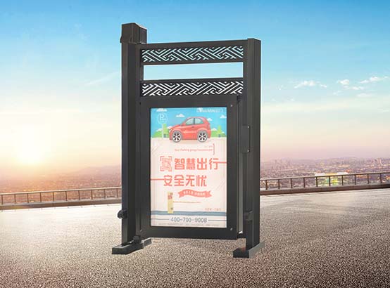 P702TG智能廣告社區門（鋼制）