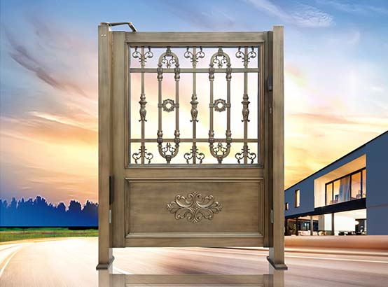 P701TC智能電動社區門（鋁制）