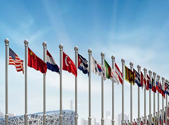 鋁合金節形旗桿