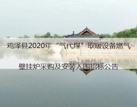 鸡泽县2020气代煤取暖燃气壁挂炉项目