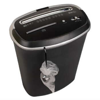 科密S6碎纸机 电动多功能便携式桌面小秘书小型单位办公家用文件粉碎机段状 6张5分钟17升碎纸光盘卡 科密S6标配 含增票