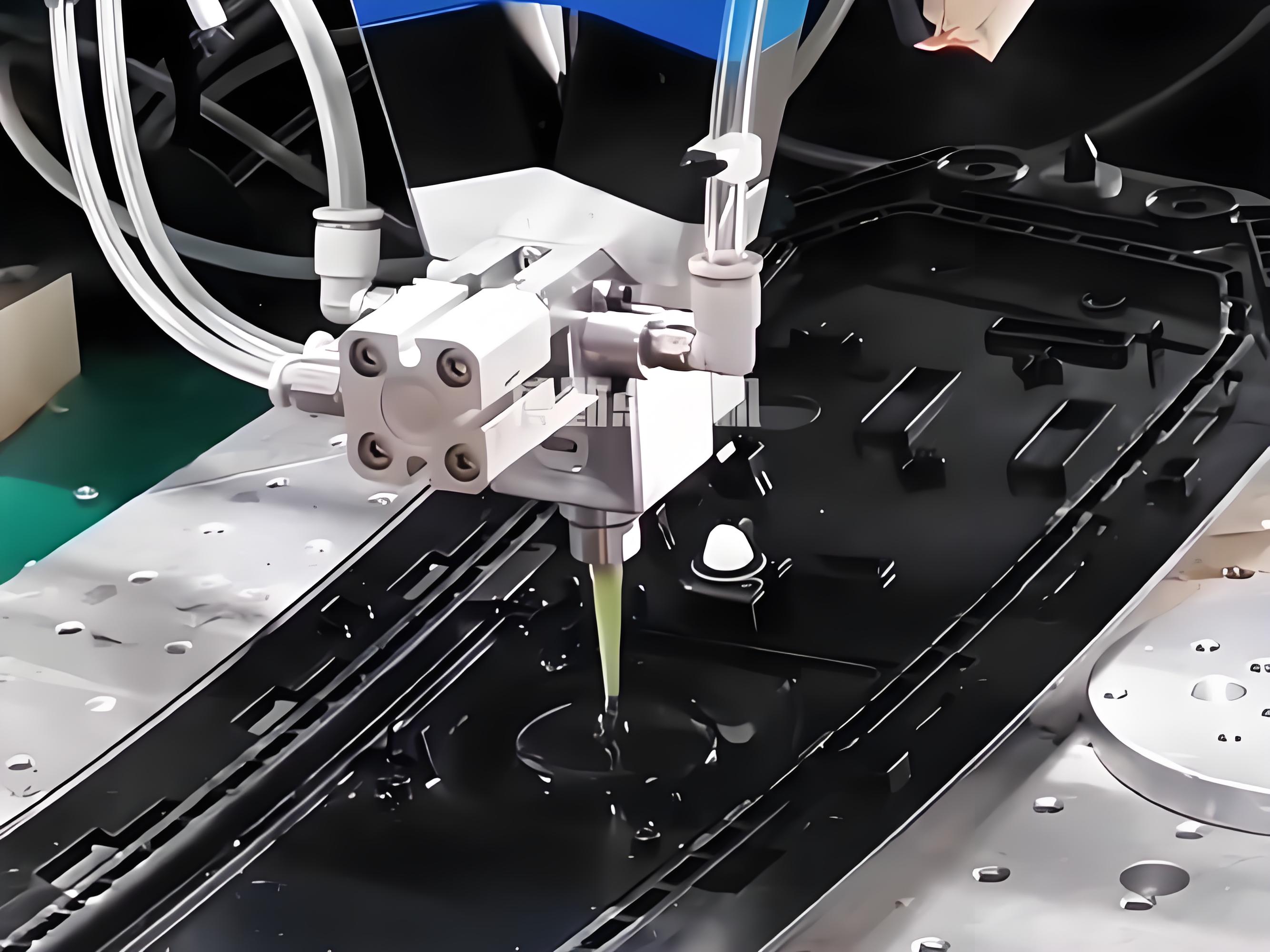 胶水点涂不精准？研洁等离子清洗设备优化点胶工艺