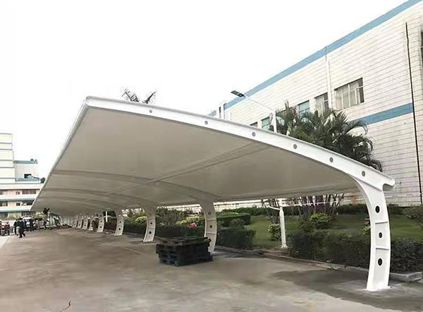 膜结构车篷需合理地保养和维护