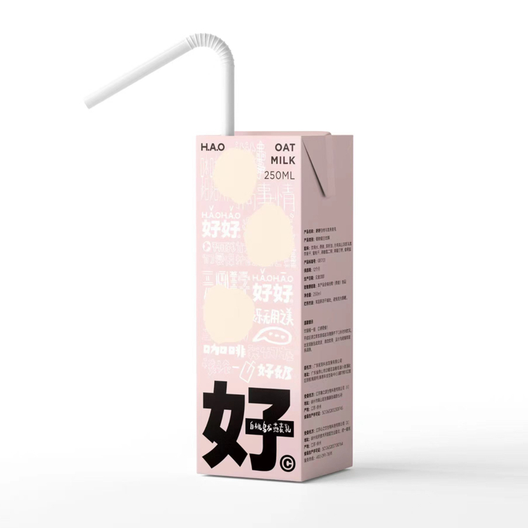 好好白桃乌龙燕麦奶体验装