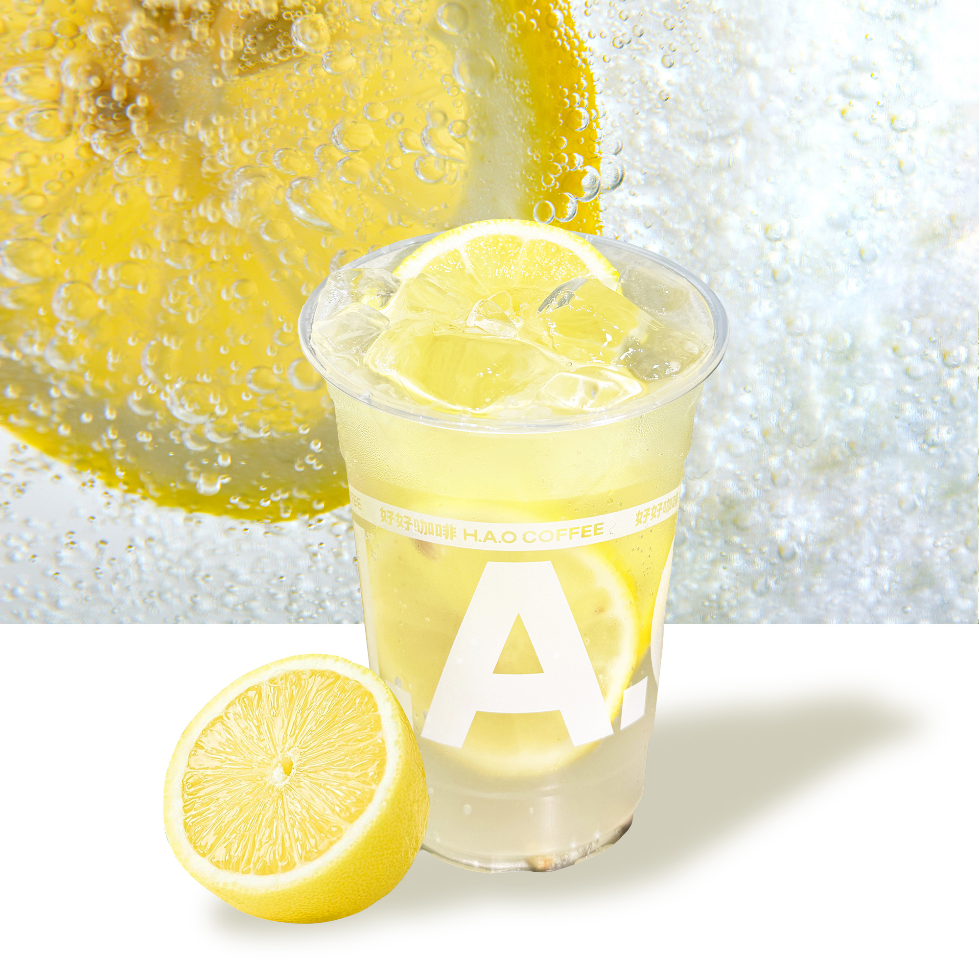 新奇士黄柠气泡