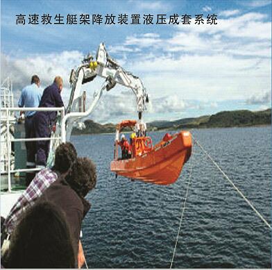 高速救生艇降放装置液压成套系统