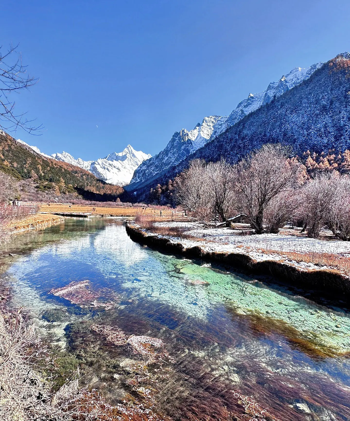【川迹时光】稻城亚丁墨石公园四姑娘山2-6人小团5日游 | 5天4晚深度体验川西秘境