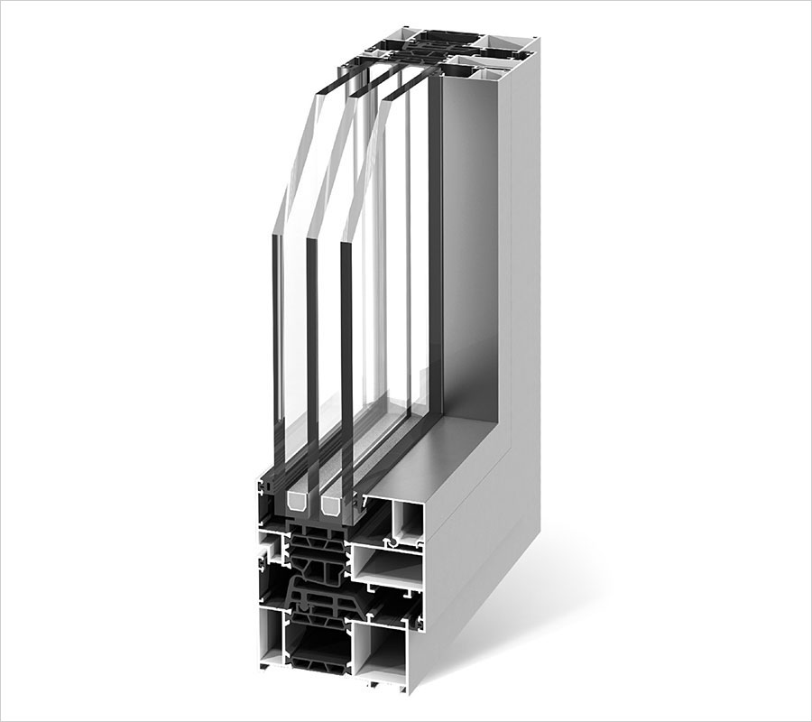 60/65/70/75/80 内开窗系统