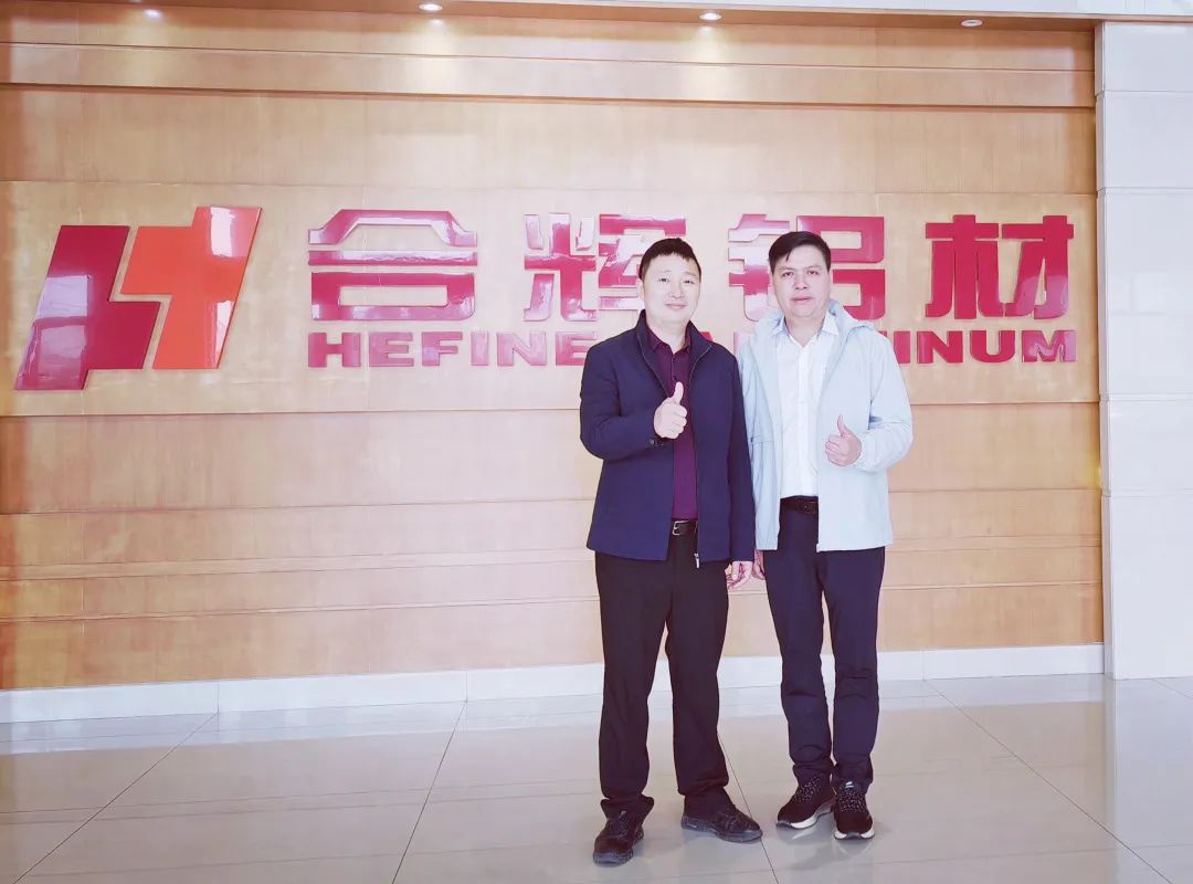 佛山市三水区总工会领导莅临英辉铝业指导工作