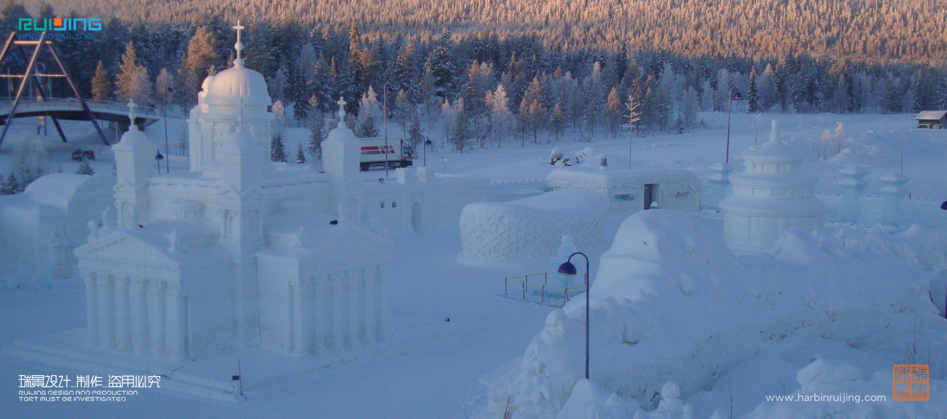瑞景冰雪——2010年芬蘭 ICIUM冰雪主題公園冰雪藝術展工程