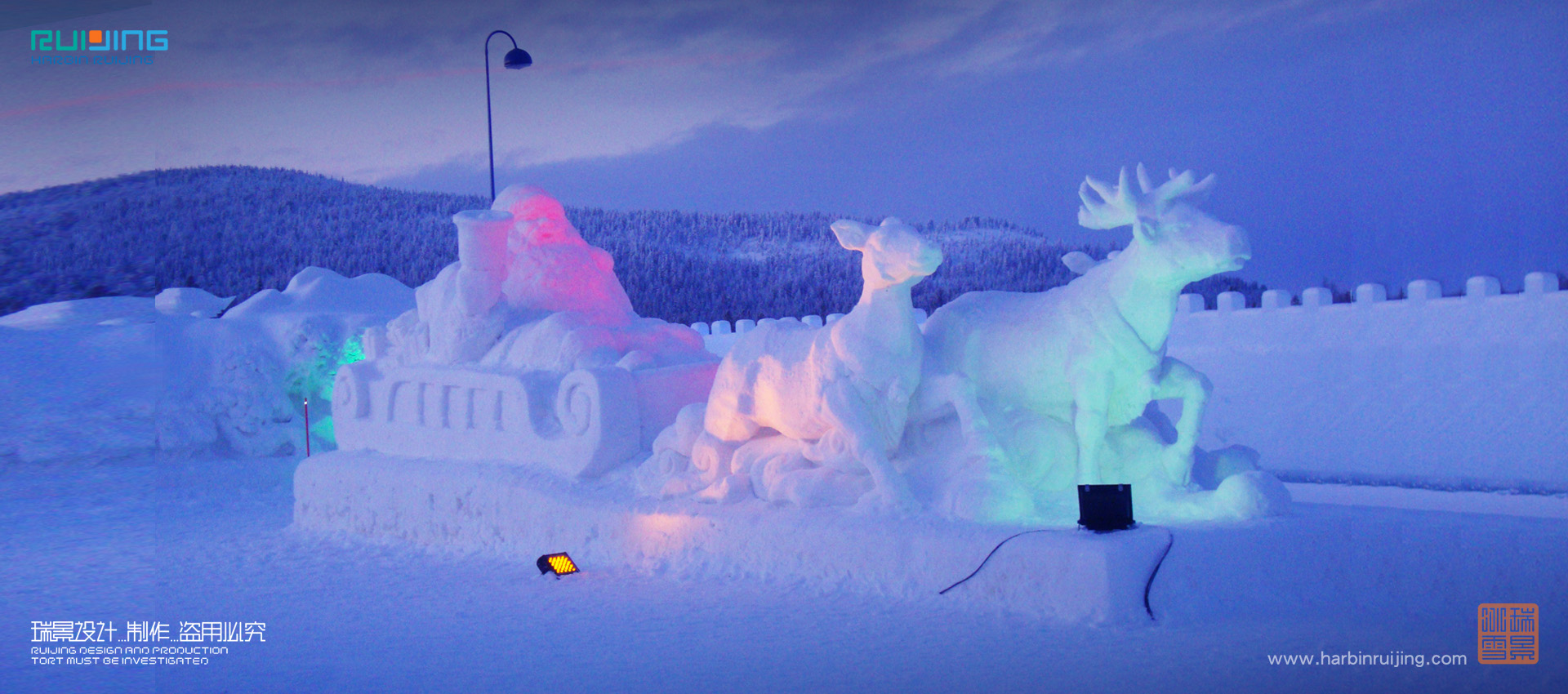 瑞景冰雪——2010年芬蘭 ICIUM冰雪主題公園冰雪藝術展工程