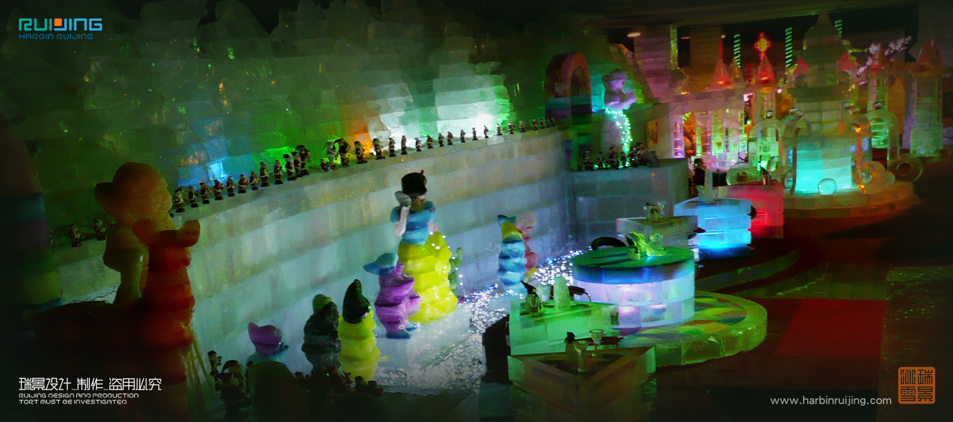 瑞景冰雪—2009年哈爾濱太陽島冰雪藝術館工程