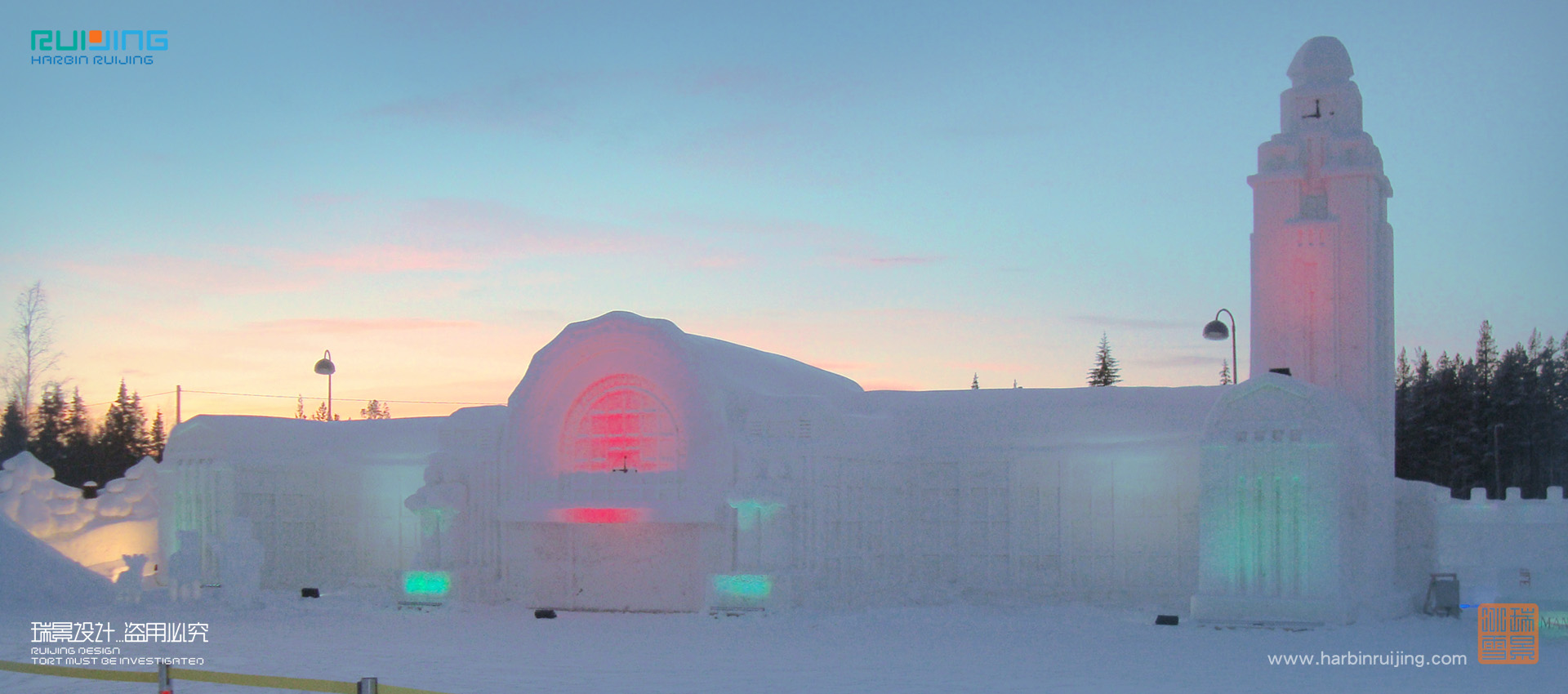 瑞景冰雪——2010年芬蘭 ICIUM冰雪主題公園冰雪藝術展工程