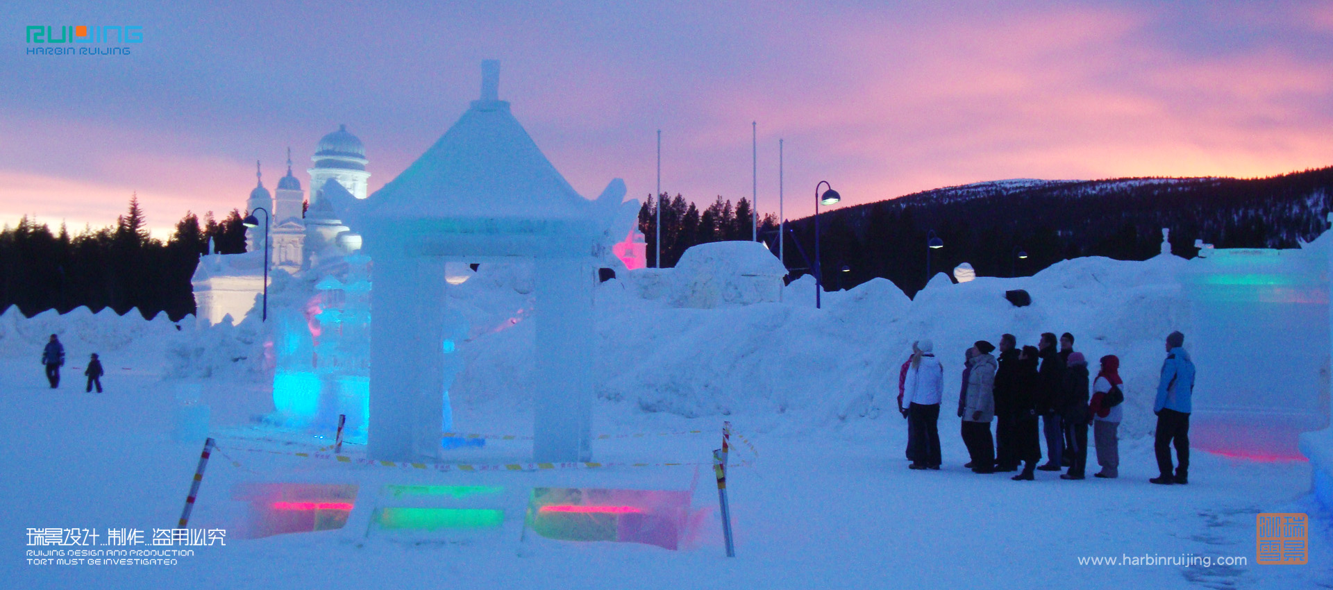 瑞景冰雪——2010年芬蘭 ICIUM冰雪主題公園冰雪藝術展工程