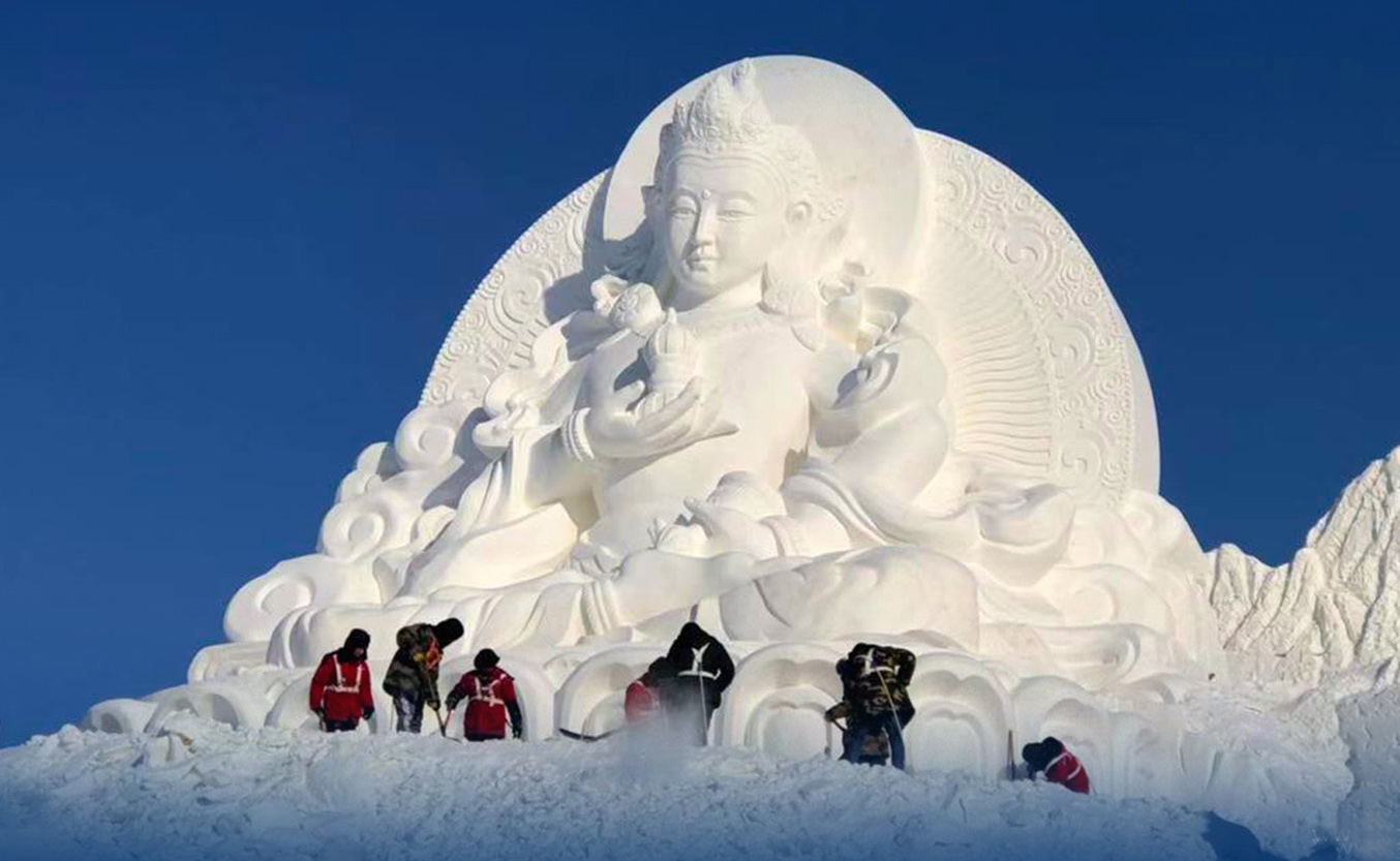 瑞景冰雪—2018年哈爾濱冰雪大世界—雪佛現場