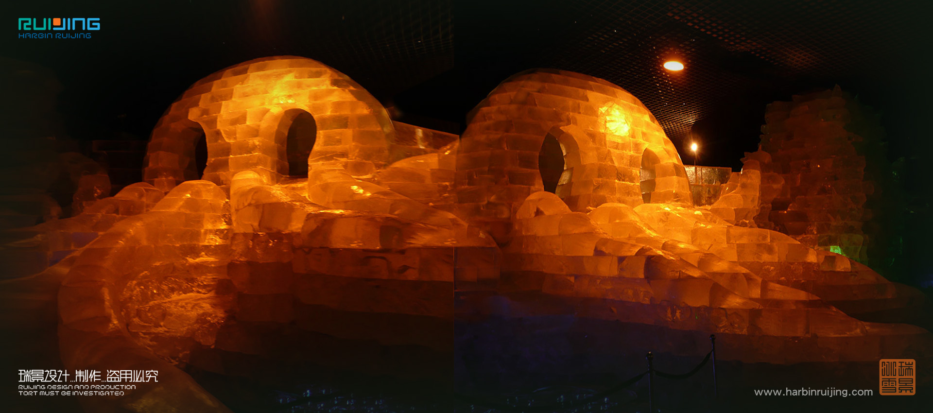瑞景冰雪—2010年哈爾濱太陽島冰雪藝術館工程