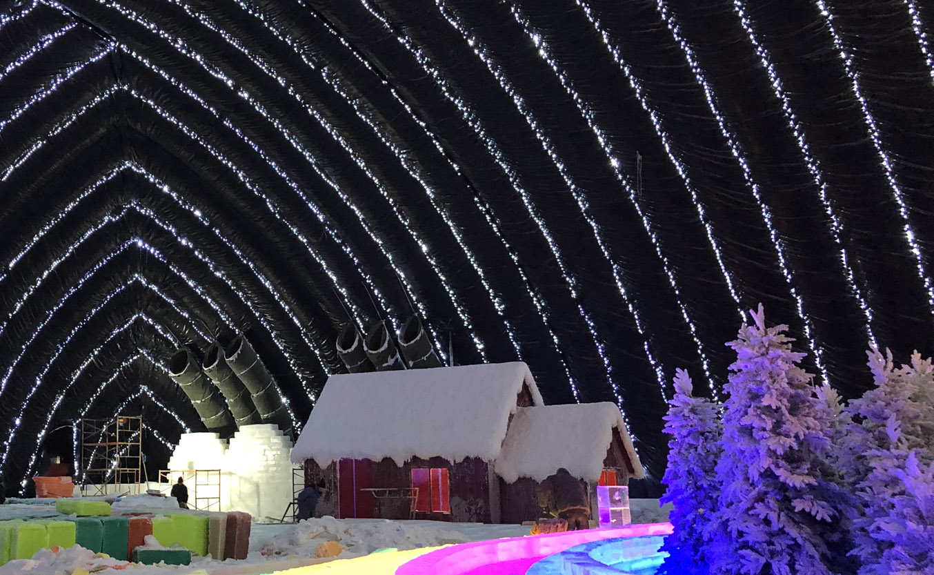 瑞景冰雪—2018年廣東省河源巴伐利亞冰雪大世界工程整體規劃設計、制作