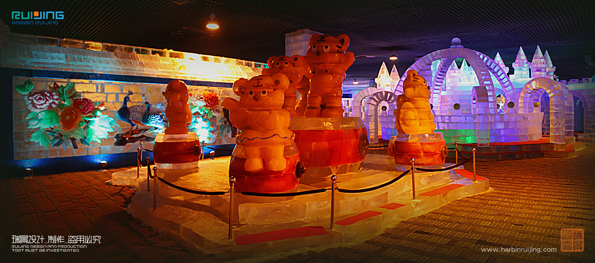 瑞景冰雪—2010年哈爾濱太陽島冰雪藝術館工程