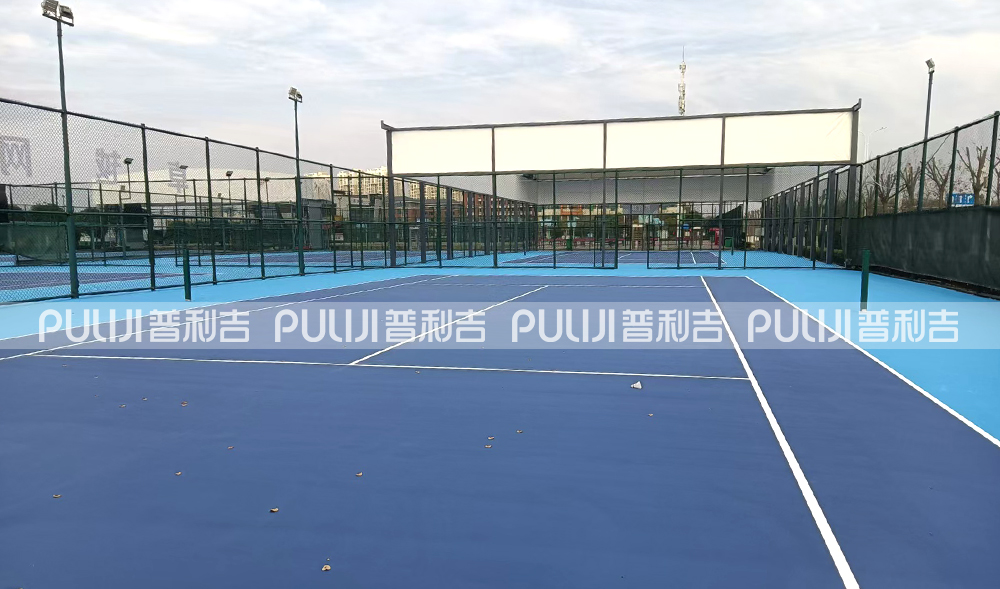 安徽六安体育中心网球场