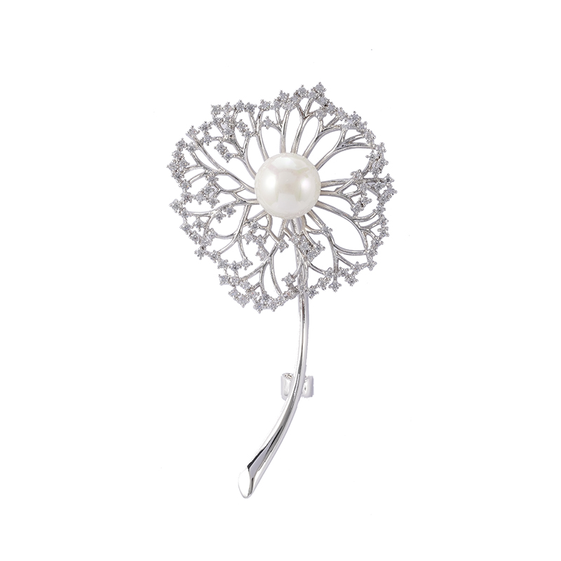 宝登花形胸针03BR0016