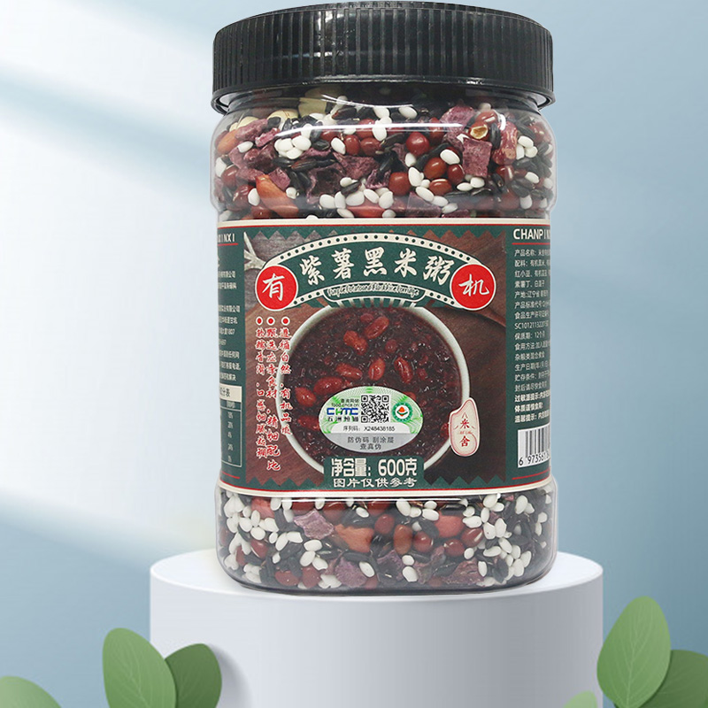 米舍紫薯黑米粥600g
