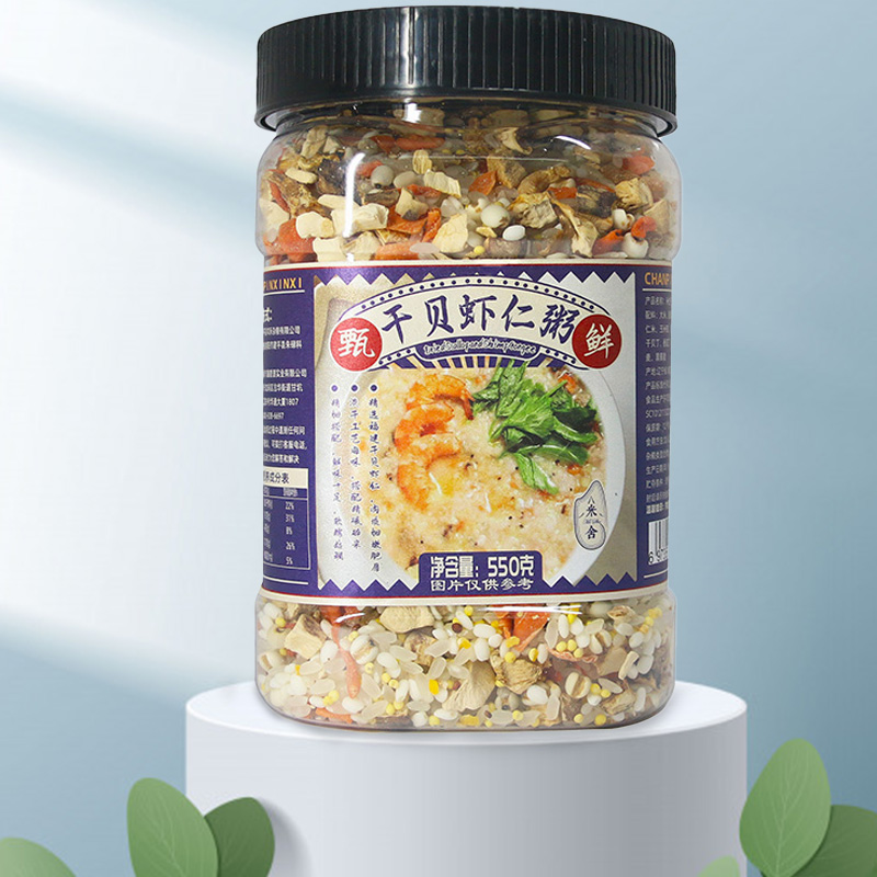 米舍干贝虾仁粥550g
