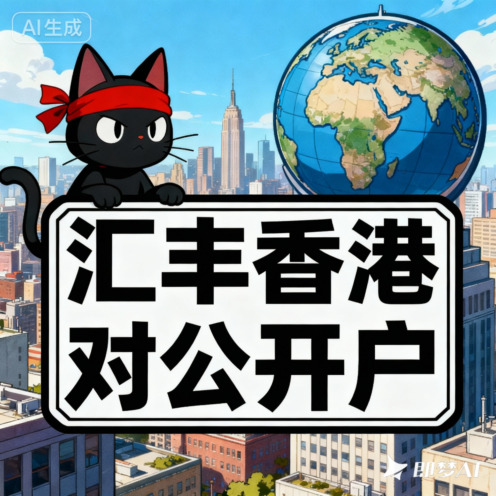 汇丰银行对公开户