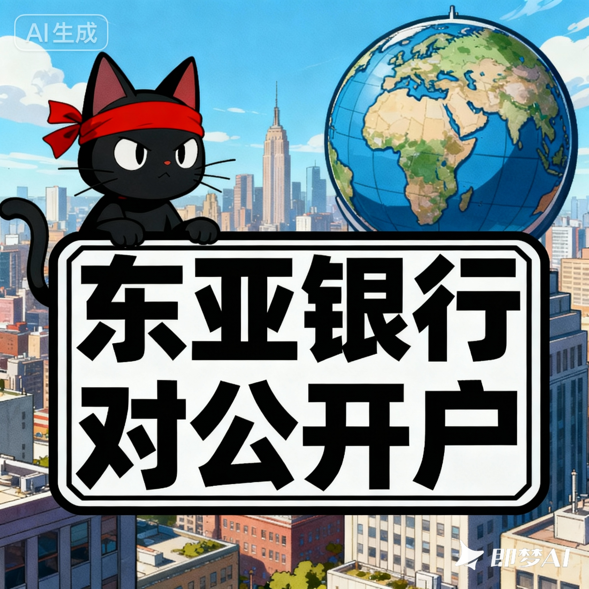 东亚银行对公开户