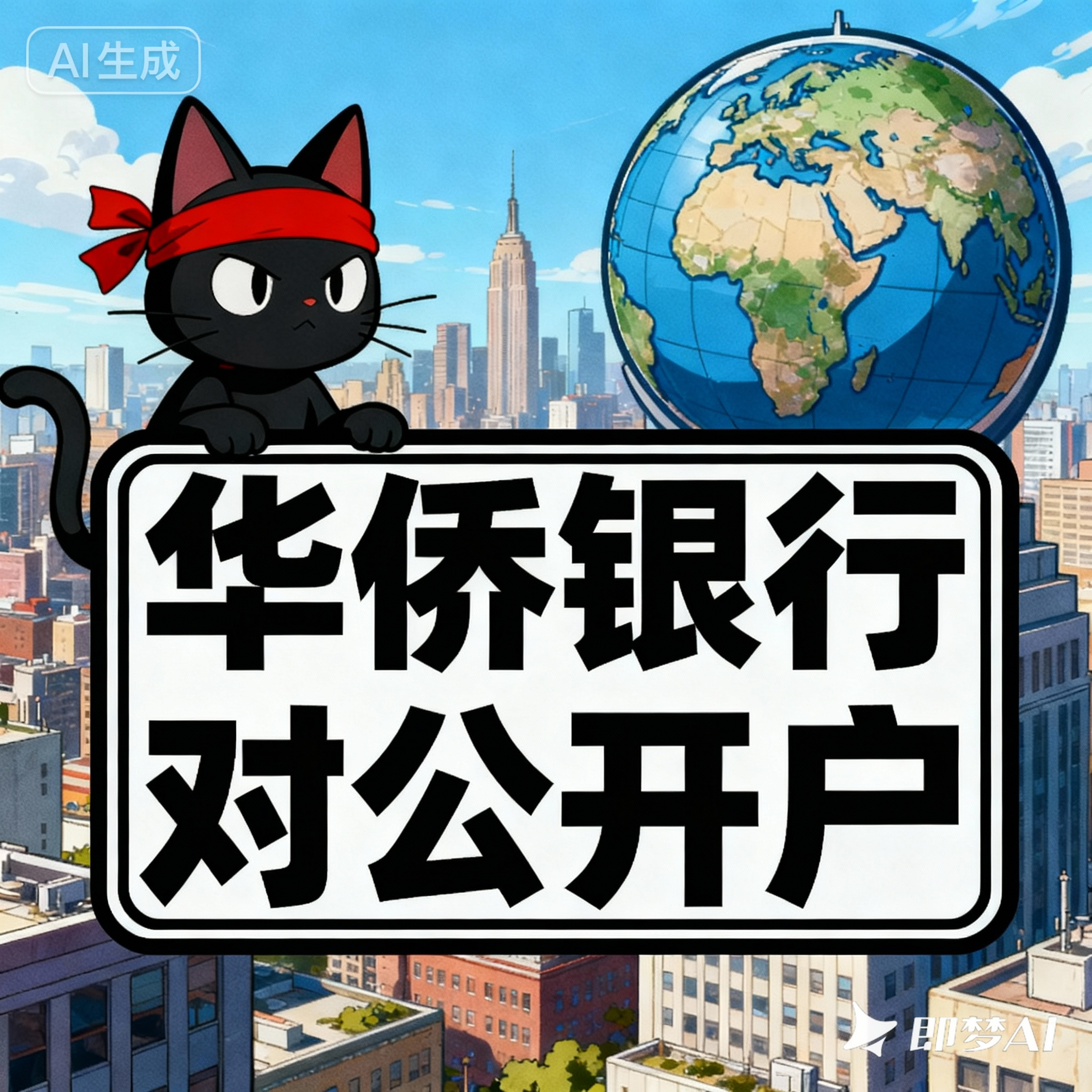 华侨银行对公开户