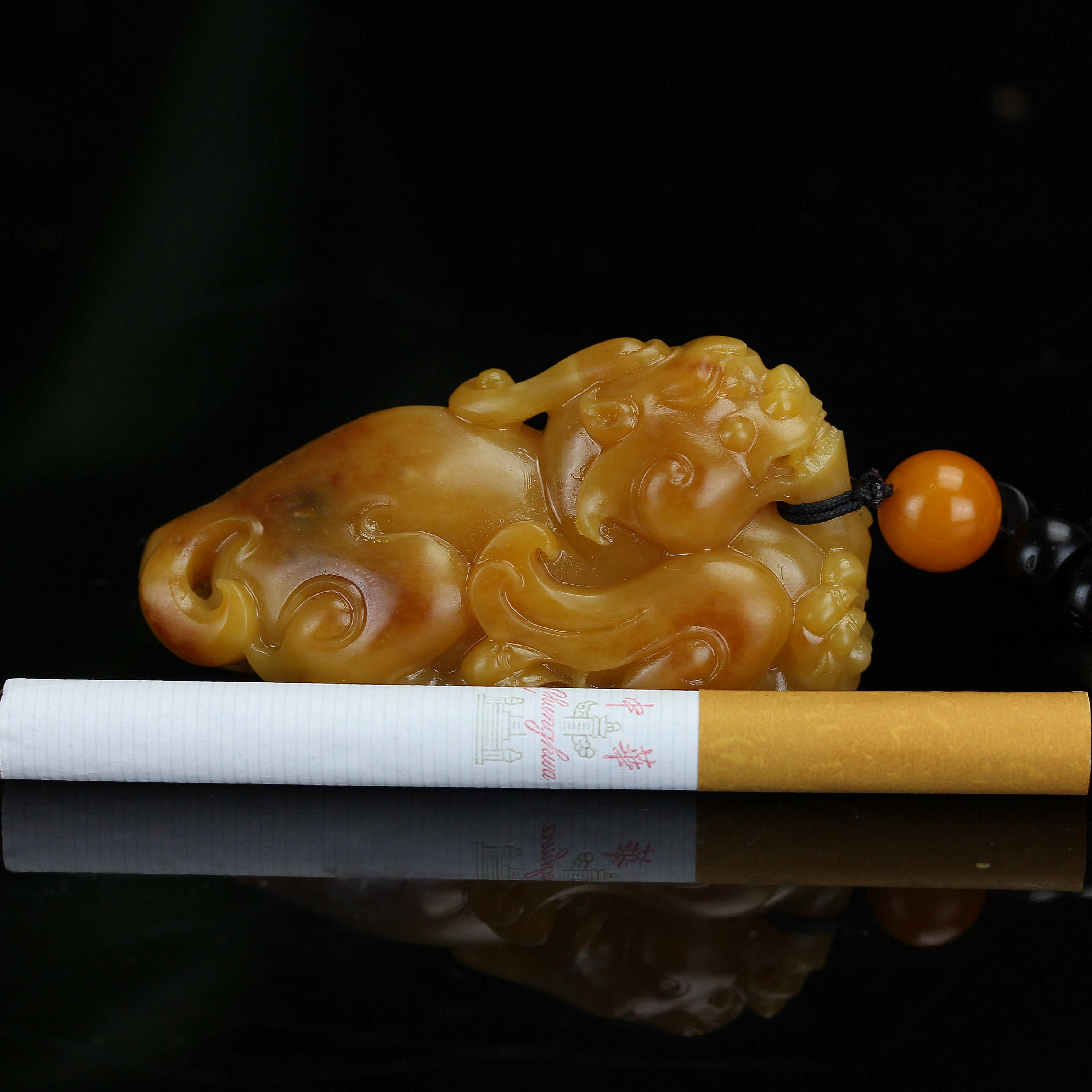 籽料把件貔貅
