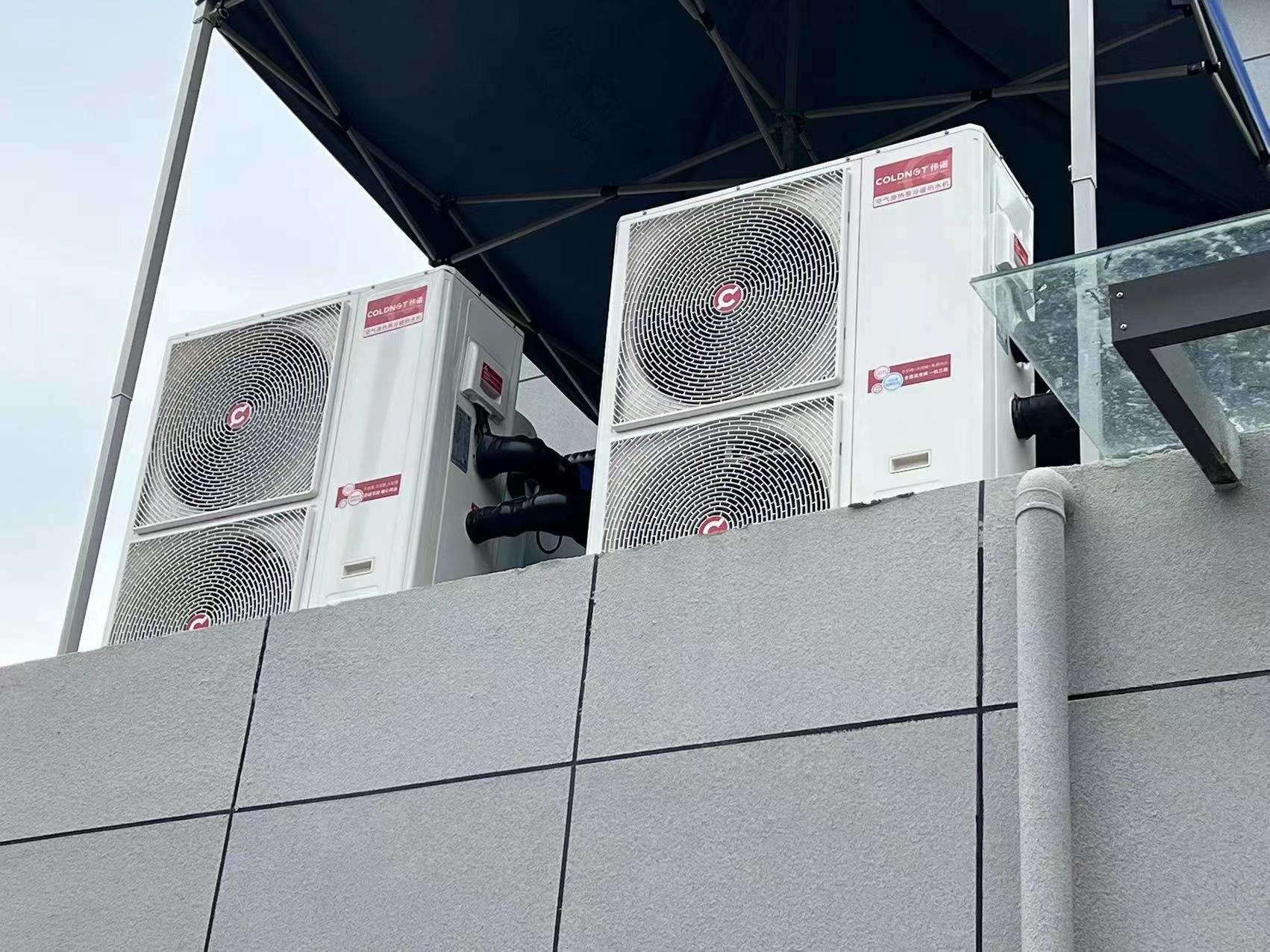 扬州220㎡别墅冷暖和热水