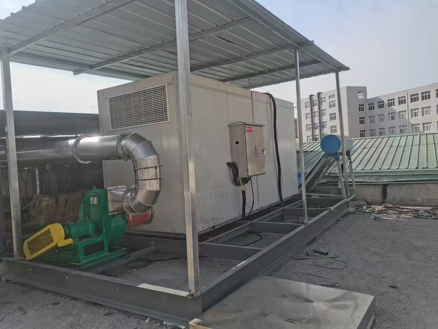 烟台啤酒厂热回收高温烘干项目