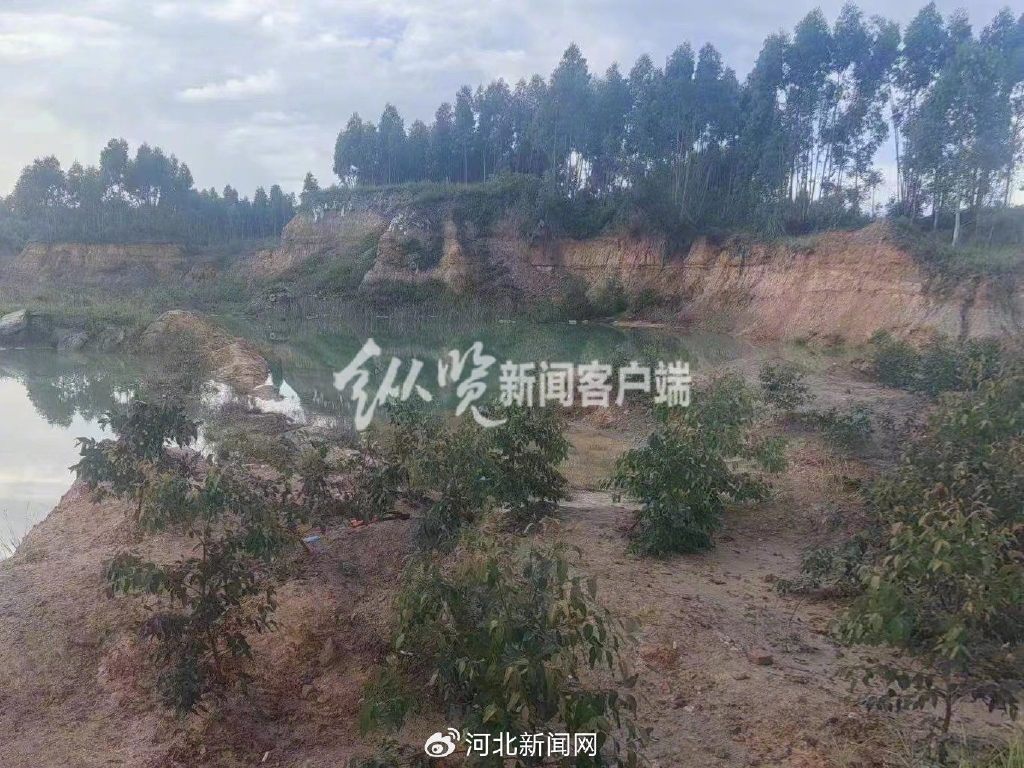 出事的水塘(图片来源/受访者)