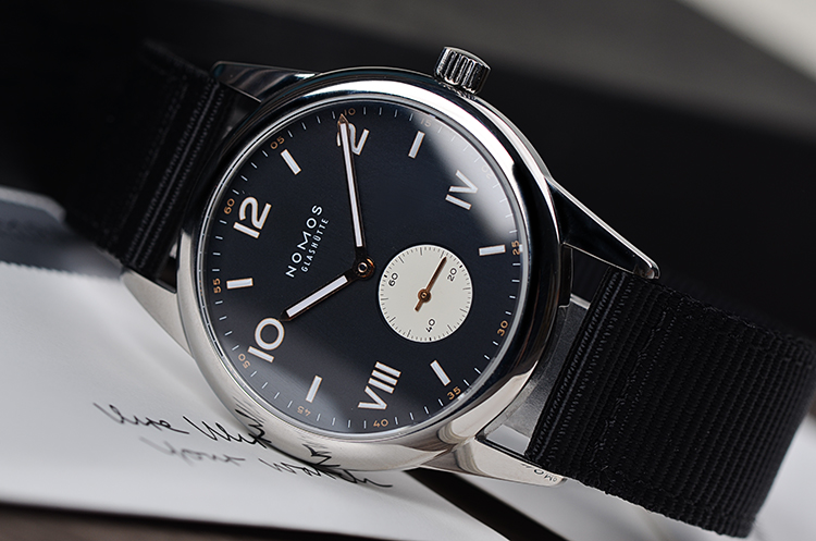 已售出【未使用品】NOMOS诺莫斯CLUB系列小三针手上链男表736.S4盒证齐