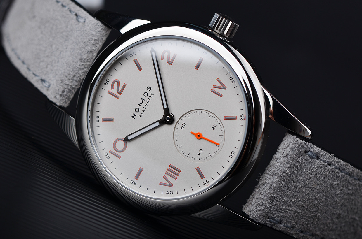 已售出【未使用品】NOMOS诺莫斯加州面小三针手上链皮带腕表708盒证齐
