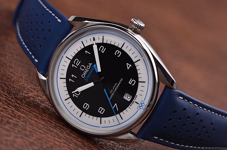 【未使用品】欧米茄海马奥运限量版自动男表522.32.40.20.01.001