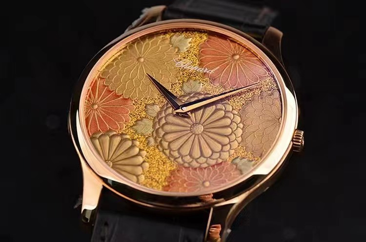 已售出未使用品萧邦漆器浮世绘菊花面161902-5056