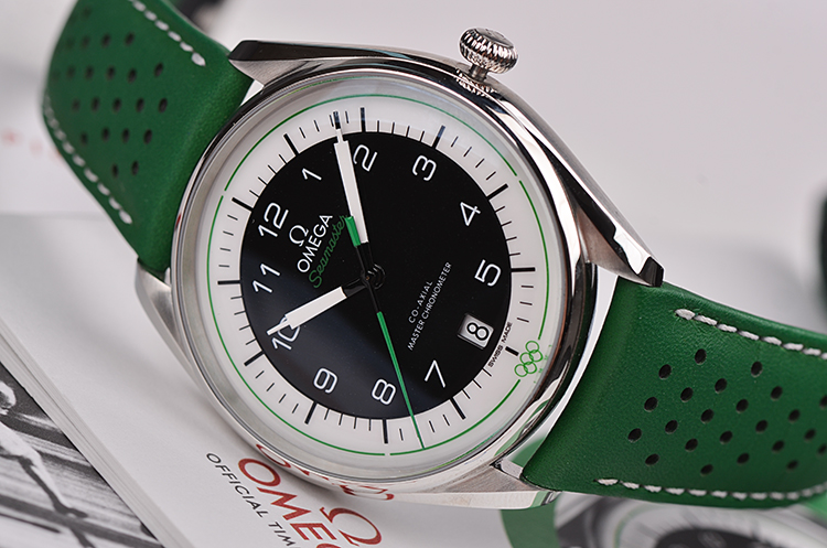 已售出【98新】欧米茄海马奥运限量版自动男表522.32.40.20.01.005