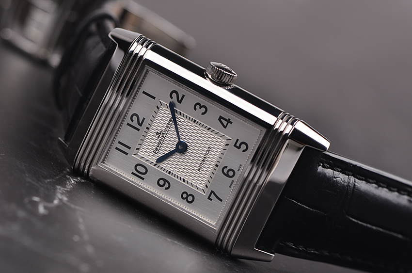 已售出【98新】积家翻转面自动机械折叠扣皮带男表Q2538420盒证齐